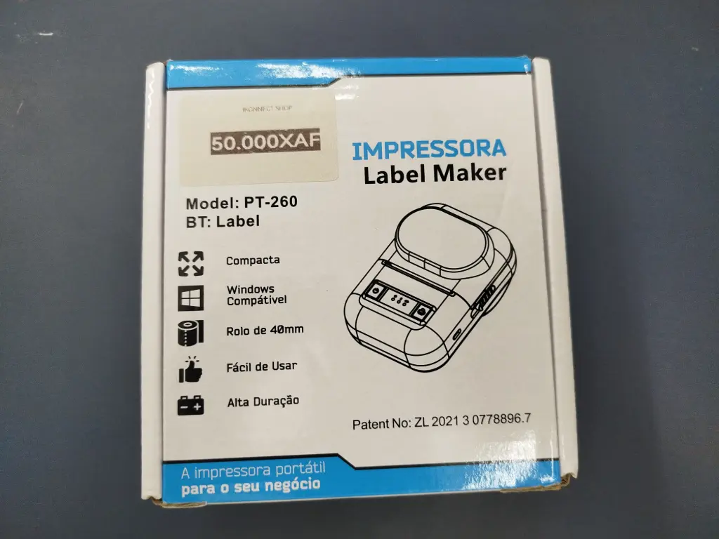 Impresora label Maker PT-260