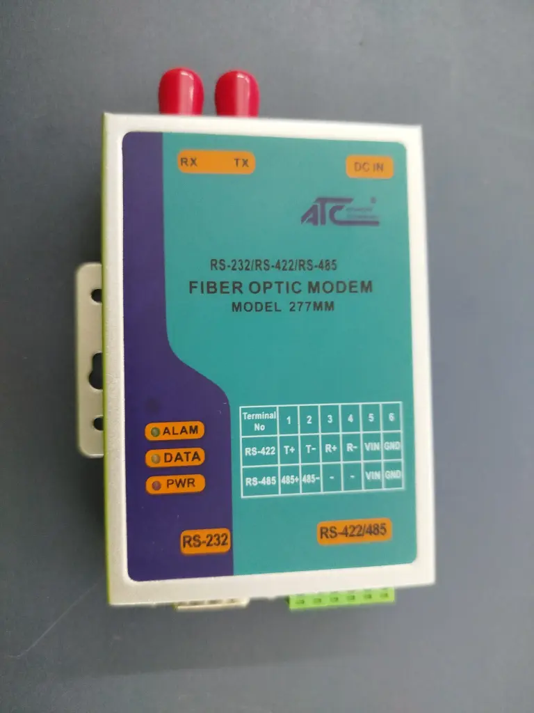 Módem de fibra óptica 277MM