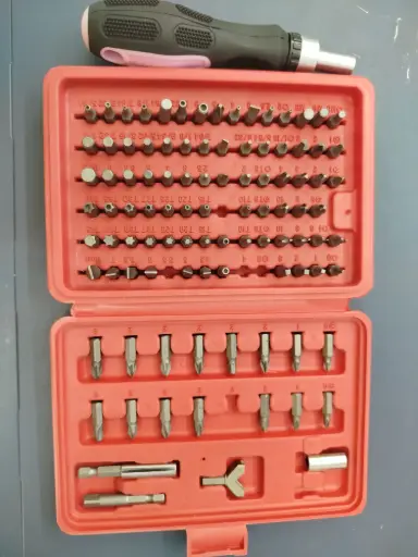 Kit de destornilladores desplegables